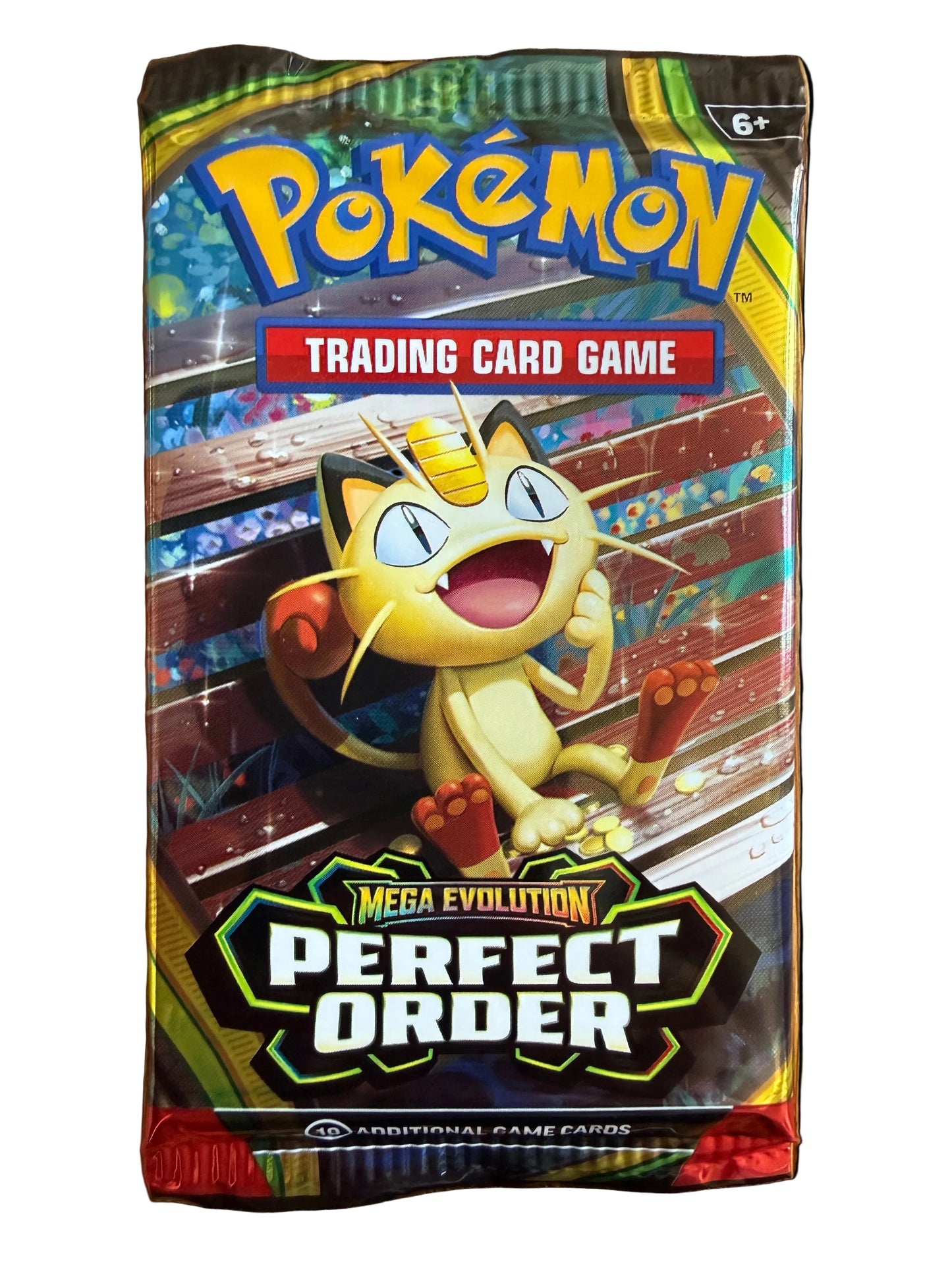 Pokémon Trading Card Game Mega Evolution Perfect Order booster pack.