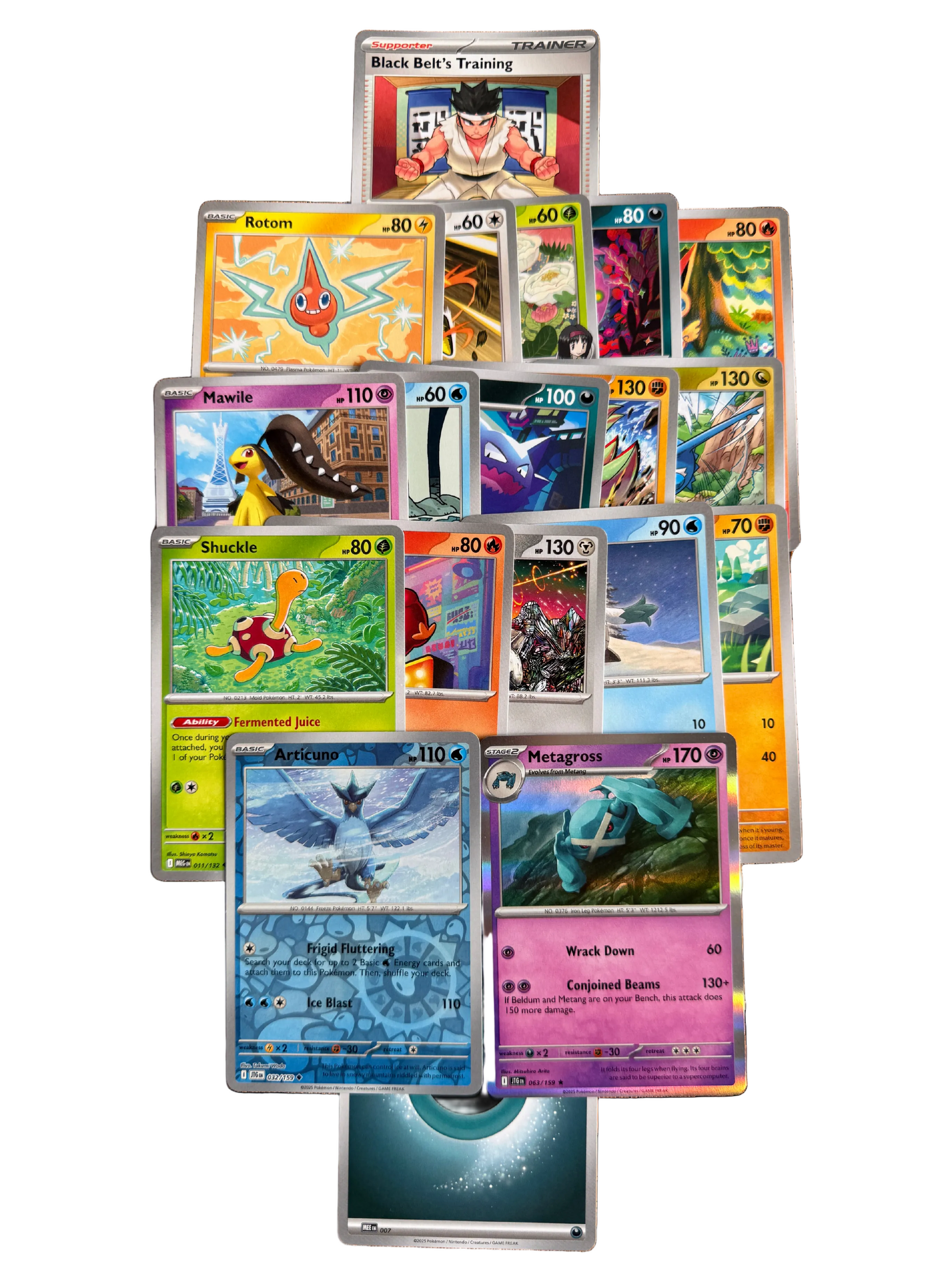 15 Pokémon starter pack with guaranteed rare and reverse holo cards – Evolve & Collect